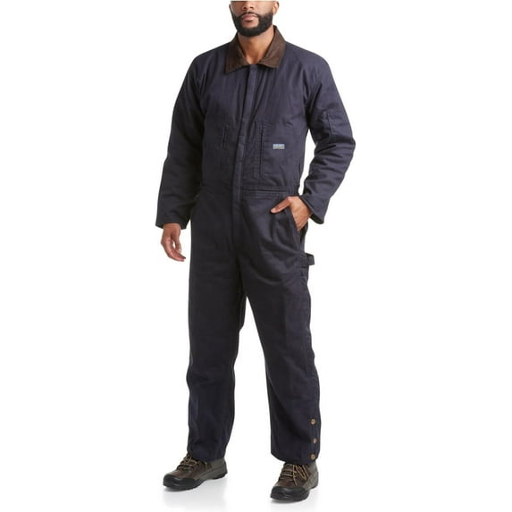 Bass Creek Outfitters Mens Coveralls - Insulated Water Resistant Workwear Jumpsuit Coveralls for Men