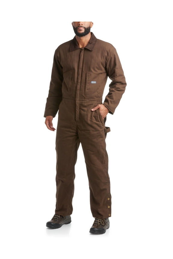 Mens Coveralls - Insulated Water Resistant Workwear Jumpsuit Coveralls for Men