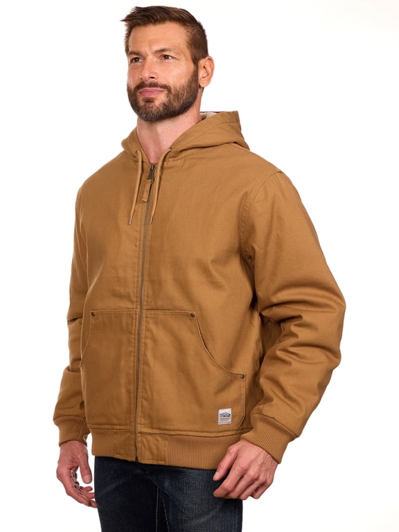 Men's Duck Canvas Sherpa Lined Jacket, Sizes M-3XL