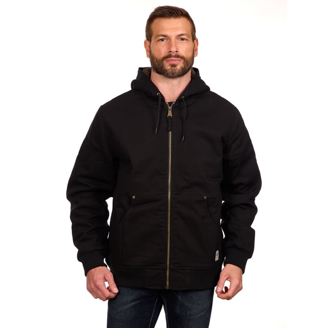 Bass Creek Outfitters Men's Duck Canvas Sherpa Lined Jacket, Sizes M-3XL