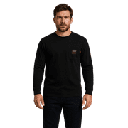 Bass Creek Outfitters Men's Flame Resistant Long Sleeve Crewneck Knit Top, Sizes M-2XL