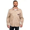 thumbnail image 1 of Bass Creek Outfitters Men's Flame Resistant Long Sleeve Twill Work Shirt, Sizes M-2XL, 1 of 18