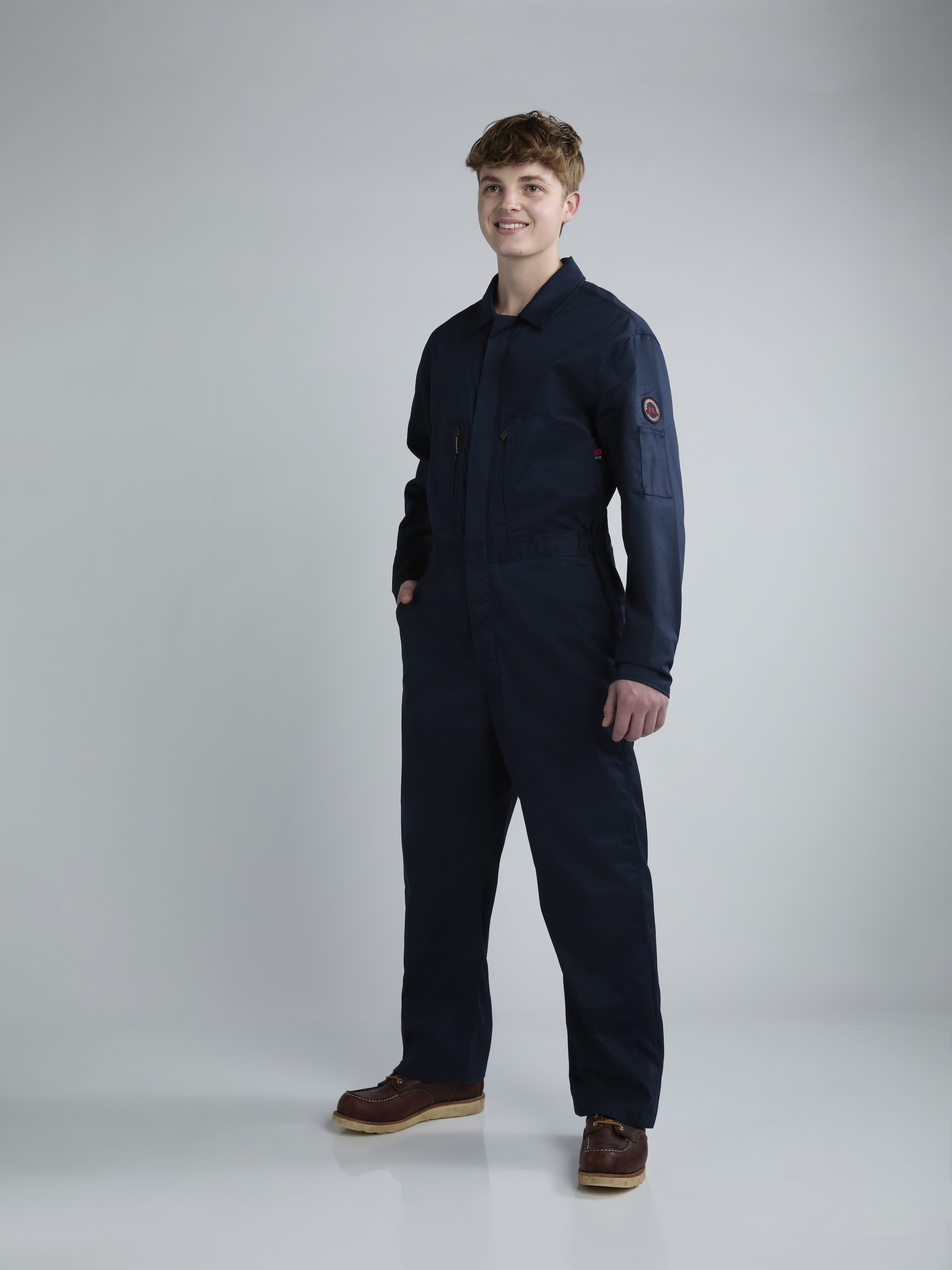 Bass Creek Outfitters Men's Flame Resistant Twill Coverall, Sizes M-2XL