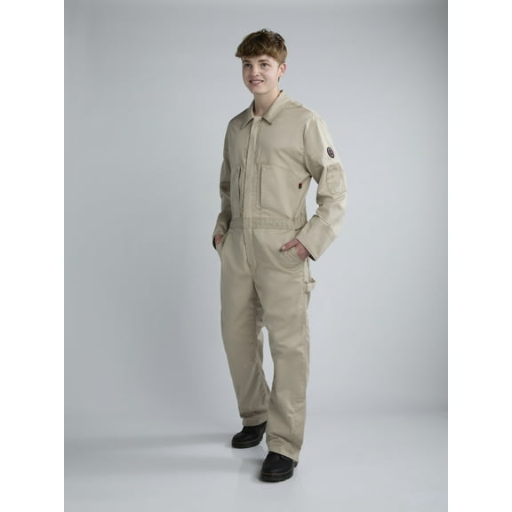 Bass Creek Outfitters Men's Flame Resistant Twill Coverall, Sizes M-2XL