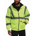 thumbnail image 1 of Bass Creek Outfitters Mens Work Hoodie ANSI Class 3 Sherpa Fleece Heavy Duty Work Sweatshirt for Men, 1 of 7