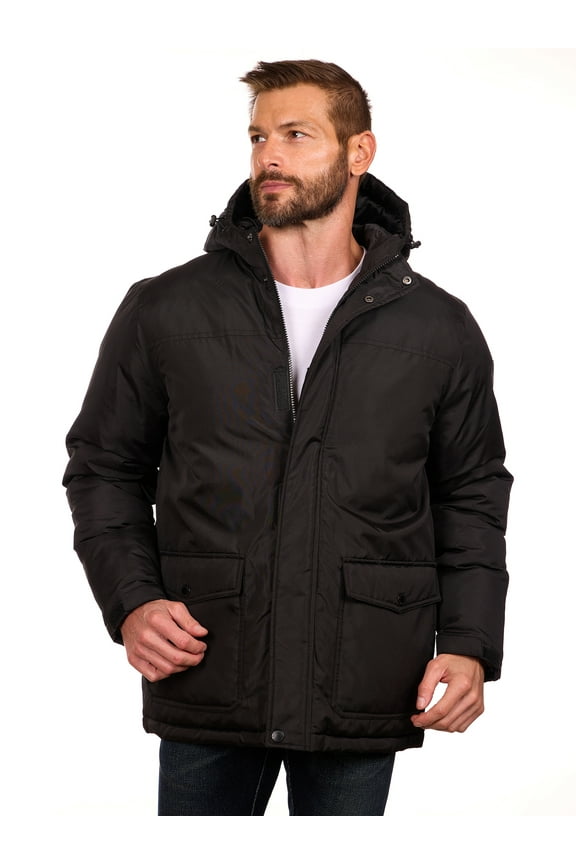 Men's Jacket With Channel Quilted Lining, Sizes M-XXL