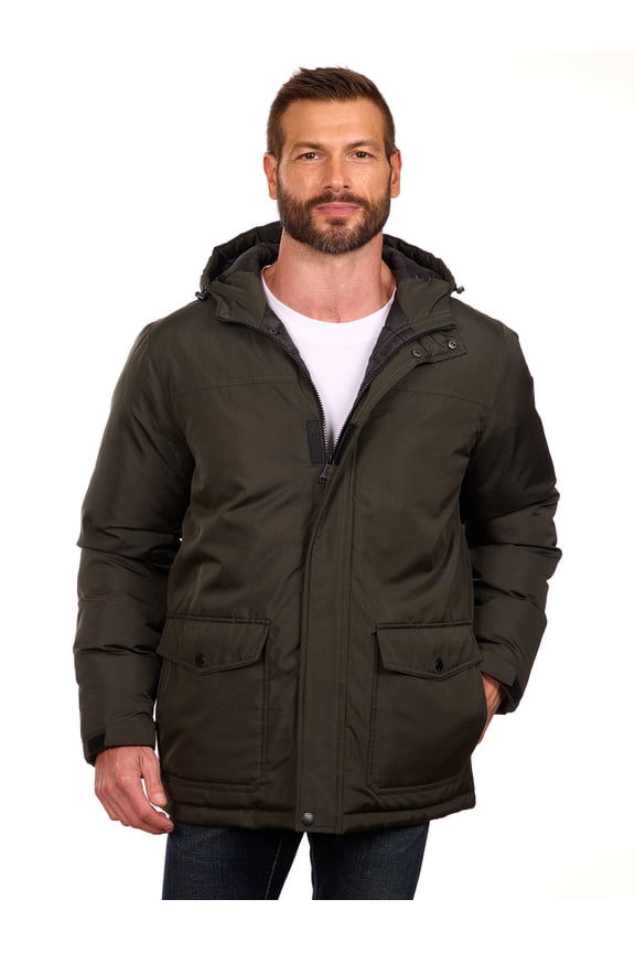 Men's Jacket With Channel Quilted Lining, Sizes M-XXL