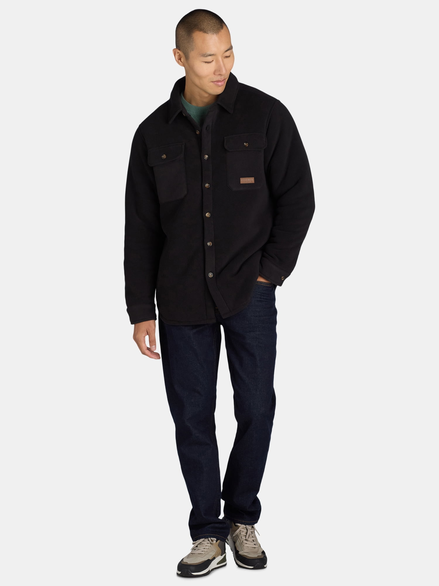 Bass Creek Outfitters Men's Polar Fleece Bonded w/ Sherpa Work