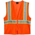 thumbnail image 1 of Bass Creek Outfitters Mens Safety Vest - Lightweight Mesh High Vis Work Vest with Reflective Tape, 1 of 6