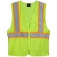 thumbnail image 1 of Bass Creek Outfitters Men's Reflective Safety Vest - High Visibility Mesh Work Vest for Men (M-XXL), 1 of 6