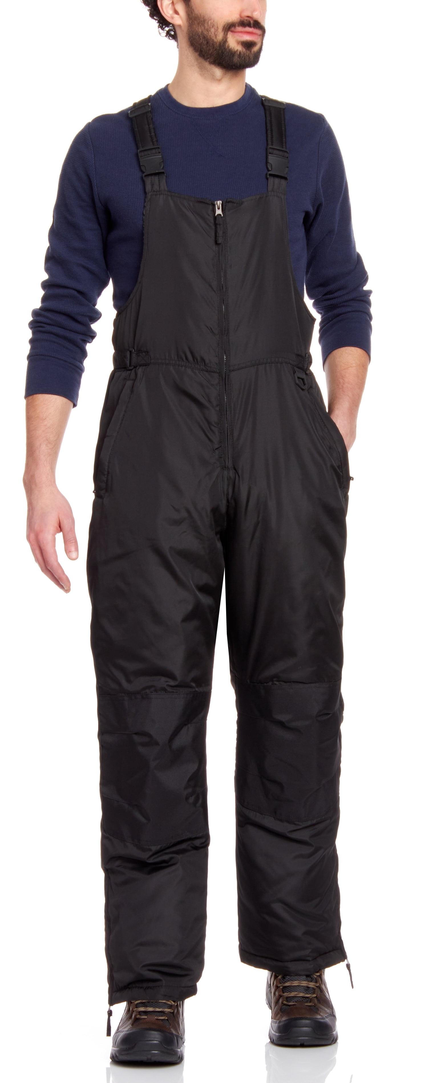 Bass Creek Outfitters Men's Snow Bib - Insulated Overall Ski Pants, (M-2XL)