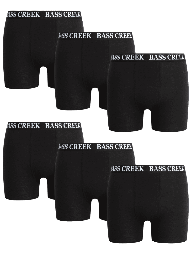 Bass Creek Outfitters Men's Underwear - 6 Pack Cotton Stretch