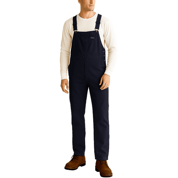 Bass Creek Outfitters Mens Overalls - Insulated Bib Overalls for Men Duck Canvas Mens Jumpsuit Bibs