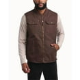 thumbnail image 1 of Bass Creek Outfitters Men's Workwear Vest - Heavyweight Sherpa Lined Duck Canvas Vest (M-XXL), 1 of 7