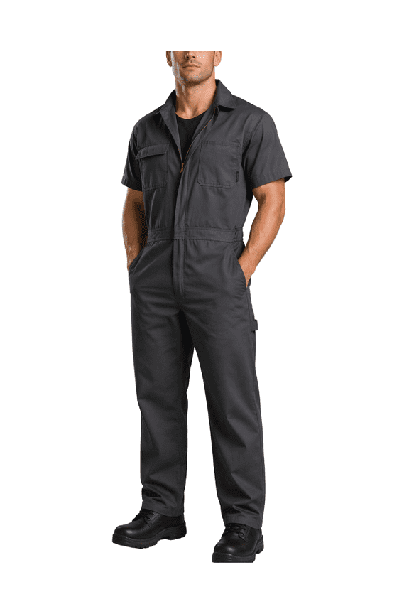 Mens Coveralls Short Sleeve Heavyduty Utility Jumpsuit Workwear for Men