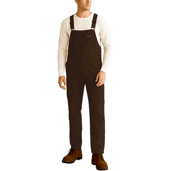Bass Creek Outfitters Mens Overalls - Insulated Bib Overalls for Men Duck Canvas Mens Jumpsuit Bibs