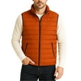 thumbnail image 1 of Bass Creek Outfitters Mens Puffer Vest - Lightweight Outdoor Zip Up Sleeveless Packable Vest, 1 of 7