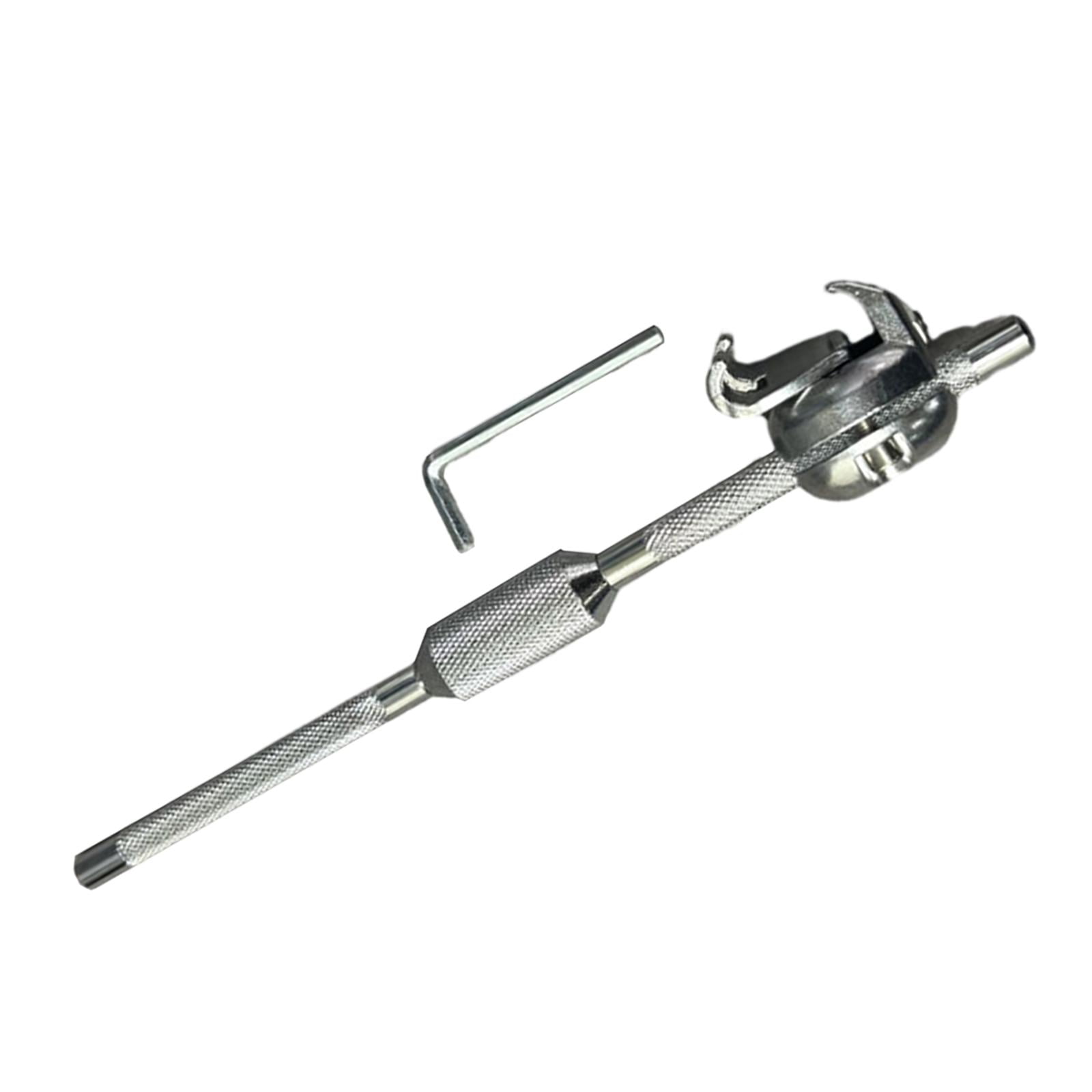 Bass Drum Cowbell Holder Attachment Clamp with Wrench Adjustment for