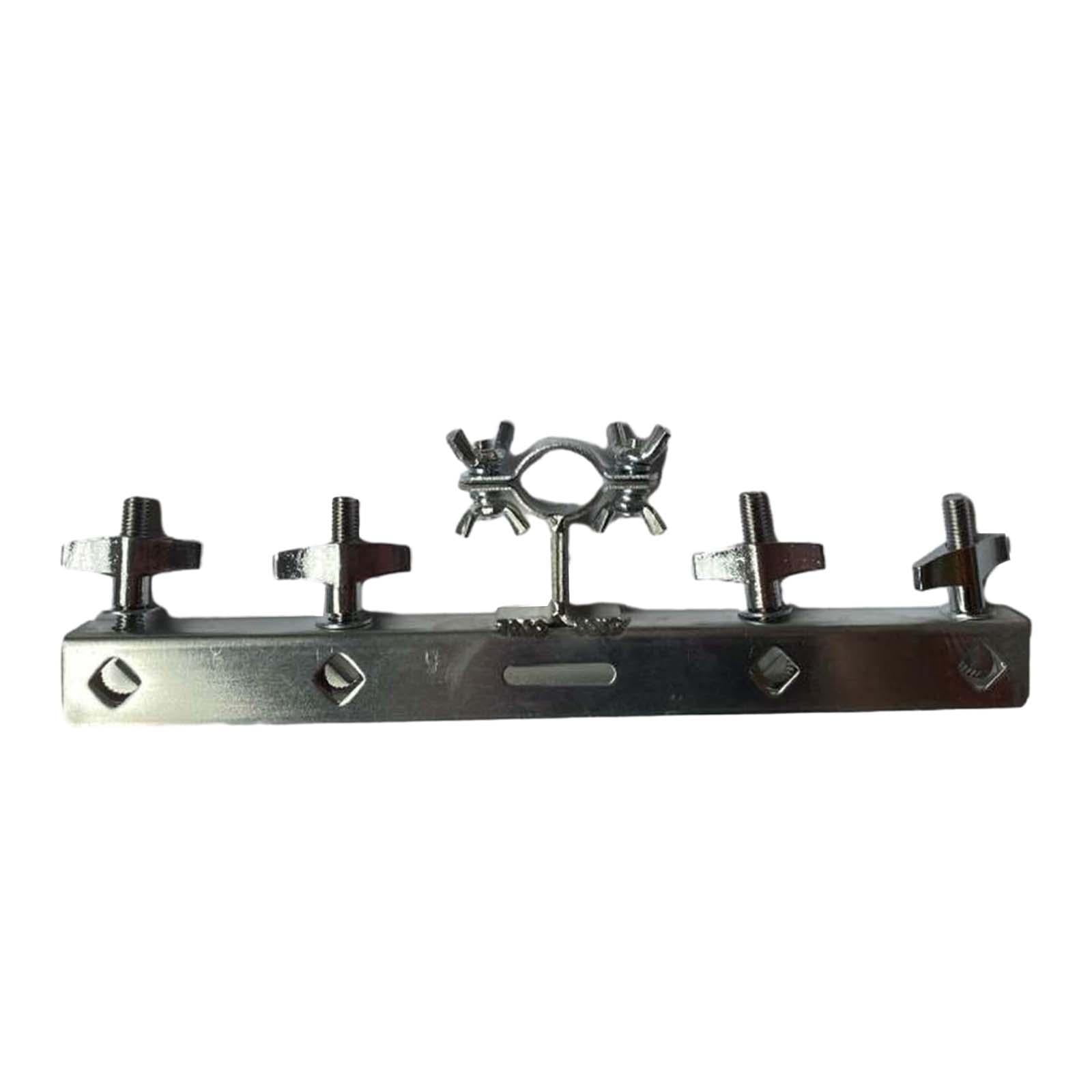 Bass Drum Cowbell Holder Clamp Support Stand Adjustment Clamp Handbell