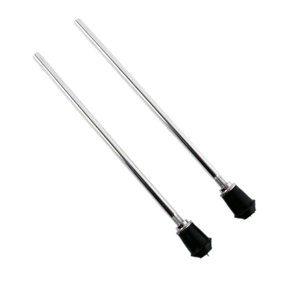 Bass Drum Leg Metal Risers Floor Foot Replacement Set Mount Part Accessory for Musical Instrument Drummer Percussionist