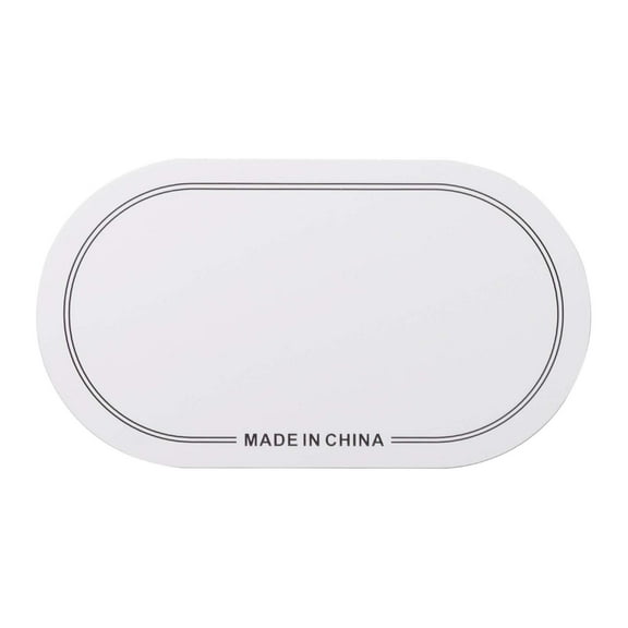 Bass Drum Patch Drum Parts Drumhead Kick Pad for Drum Players Drum Practice Double Pedal White