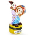thumbnail image 1 of Bass Drum Playing Clown Hinged Trinket Box phb, 1 of 1