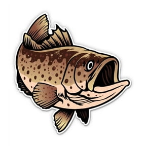 Fish Stickers for Arts Crafts & Sewing