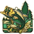 thumbnail image 1 of Bass Fish Ornament, 1 of 1