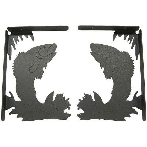 Bass Fish Shelf Brackets$$Tools & Hardware Other - Walmart.com