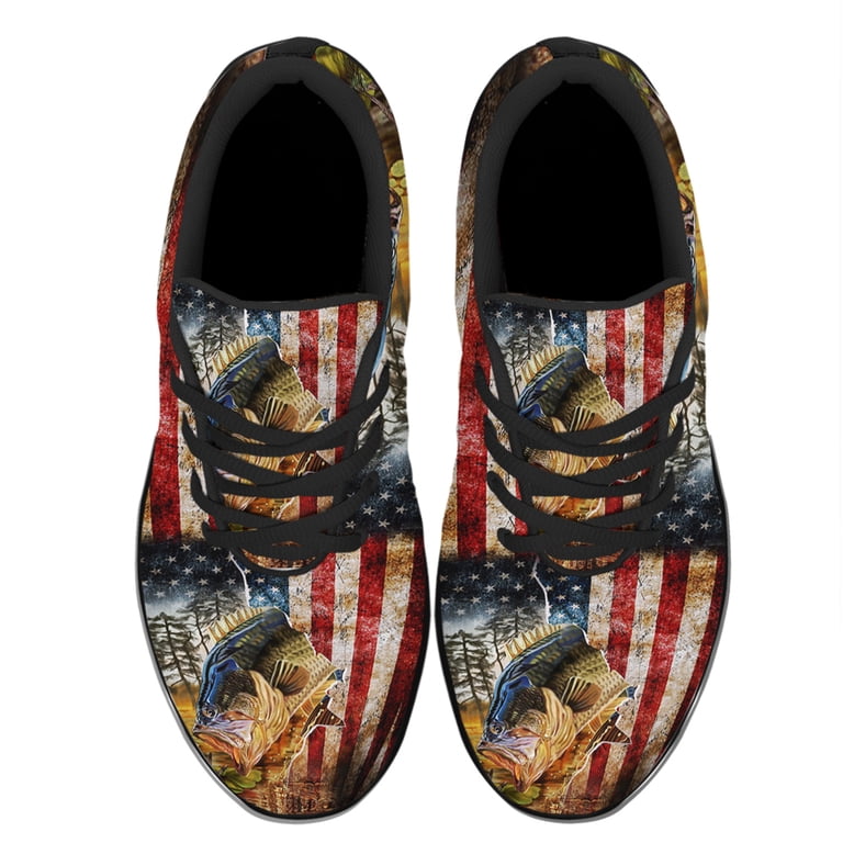 Bass Fishing America Shoes Women display picture 3