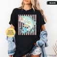 thumbnail image 1 of Bass Fishing Shirt Pastel Fishing Tshirt Fishing Lover Gift Lake Shirt Summer Tee Outdoor Fishing Tshirt Lake Life Tee, 1 of 4