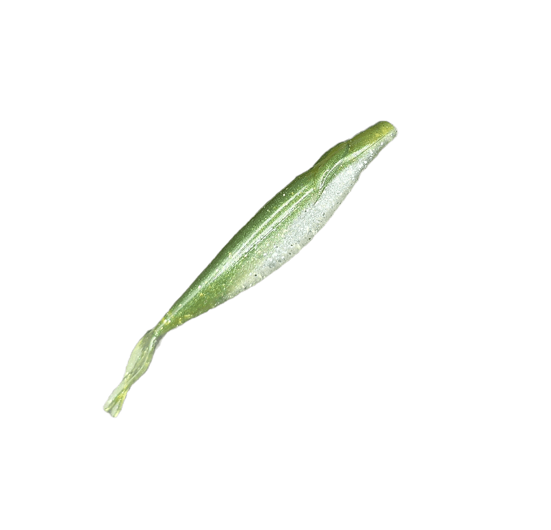 Bass Fishing Swimbait Lure Game Changer Bait Sockittoya Shad 5in Green ...