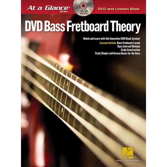 At a Glance Bass Fretboard Theory - At a Glance, (Paperback)
