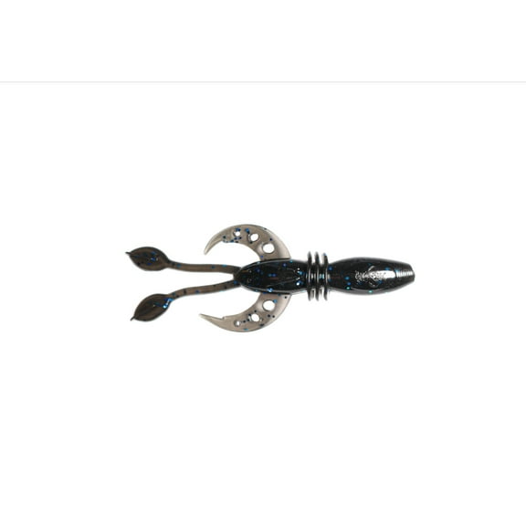 Bass Grenade Bait Co - Dreadnaut: Creature Bait (Smoke N Blue) Fishing Lure for Bass