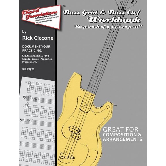 Bass Grid & Bass Clef Workbook: Workbook