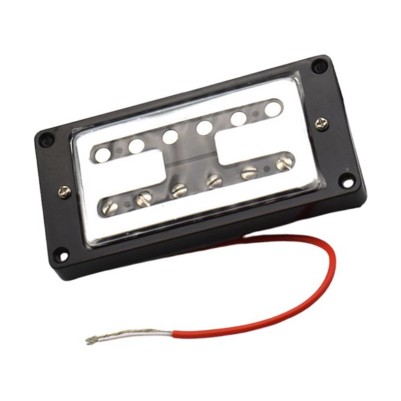 Bass Guitar Accessory Double Coil Guitar Pickup Professional for Music Styles 6 Strings Open Electric Bass Guitar Pickup
