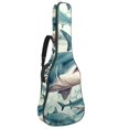 Bass Guitar Bags with Cool Shark Sea Animal, Acoustic Guitar Bag 40 41