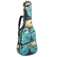 Bass Guitar Bags with Cool Shark Sea Animal, Acoustic Guitar Bag 40 41