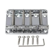Bass Guitar Bridge Bass Bridge Assembly Replacement Vintage 4 String Bass Bridge Electric Bass Guitar Accessories