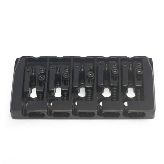 Bass Guitar Bridge Bass Bridge Assembly Replacement Vintage Style 5 String Bass Bridge Electric Bass Guitar Accessory