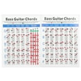 Bass Guitar Chords Chart 4?String Electric Reference Paper Exercise