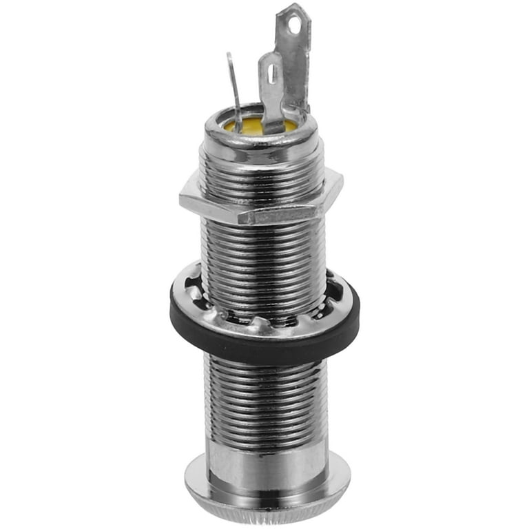 ギター jack Amazon.com - SUPVOX Threaded Cylinder Output Jack1/4 Inch 6.35mm