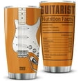 thumbnail image 1 of Bass Guitar Insulated Tumblers Guitarist Nutrition Facts Mug With Lid 20oz Vintage Guitar Enthusiast Gifts For Men Acoustic Band Musician Cup Music Teacher Appreciation Gifts, 1 of 6
