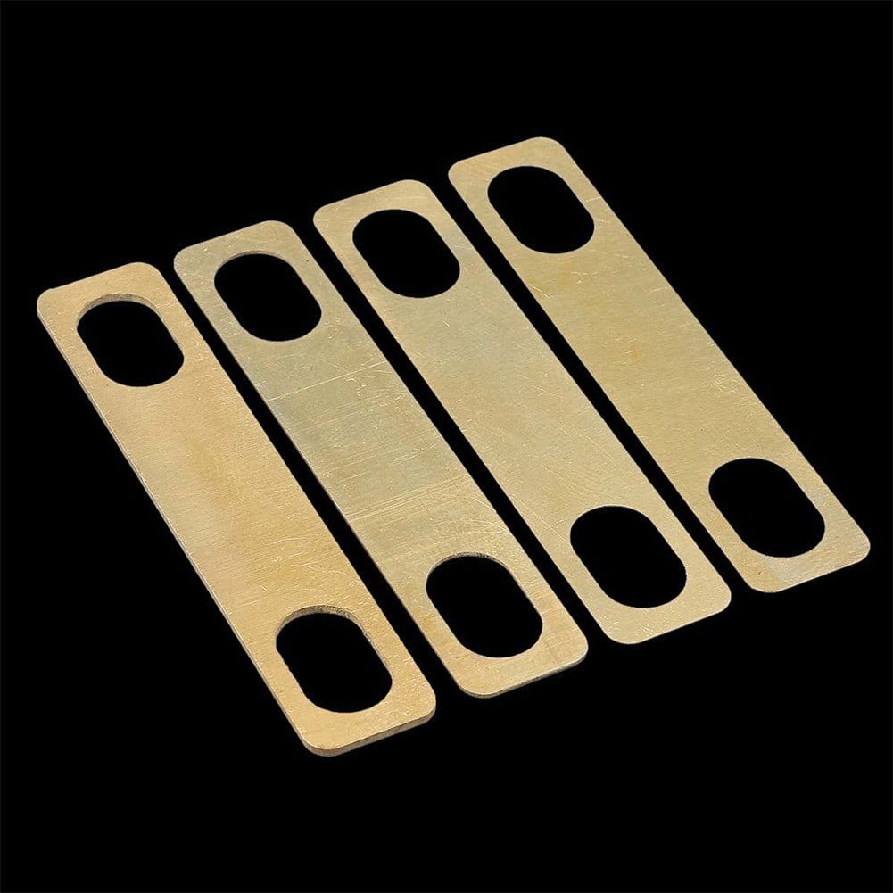 Bass Guitar Neck Shim Brass Connection Gold Neck Replacement High