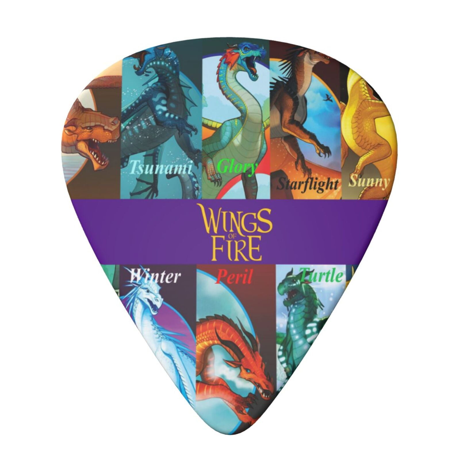Bass Guitar Picks,Wings Of Fire Guitar Picks For Acoustic Electric ...