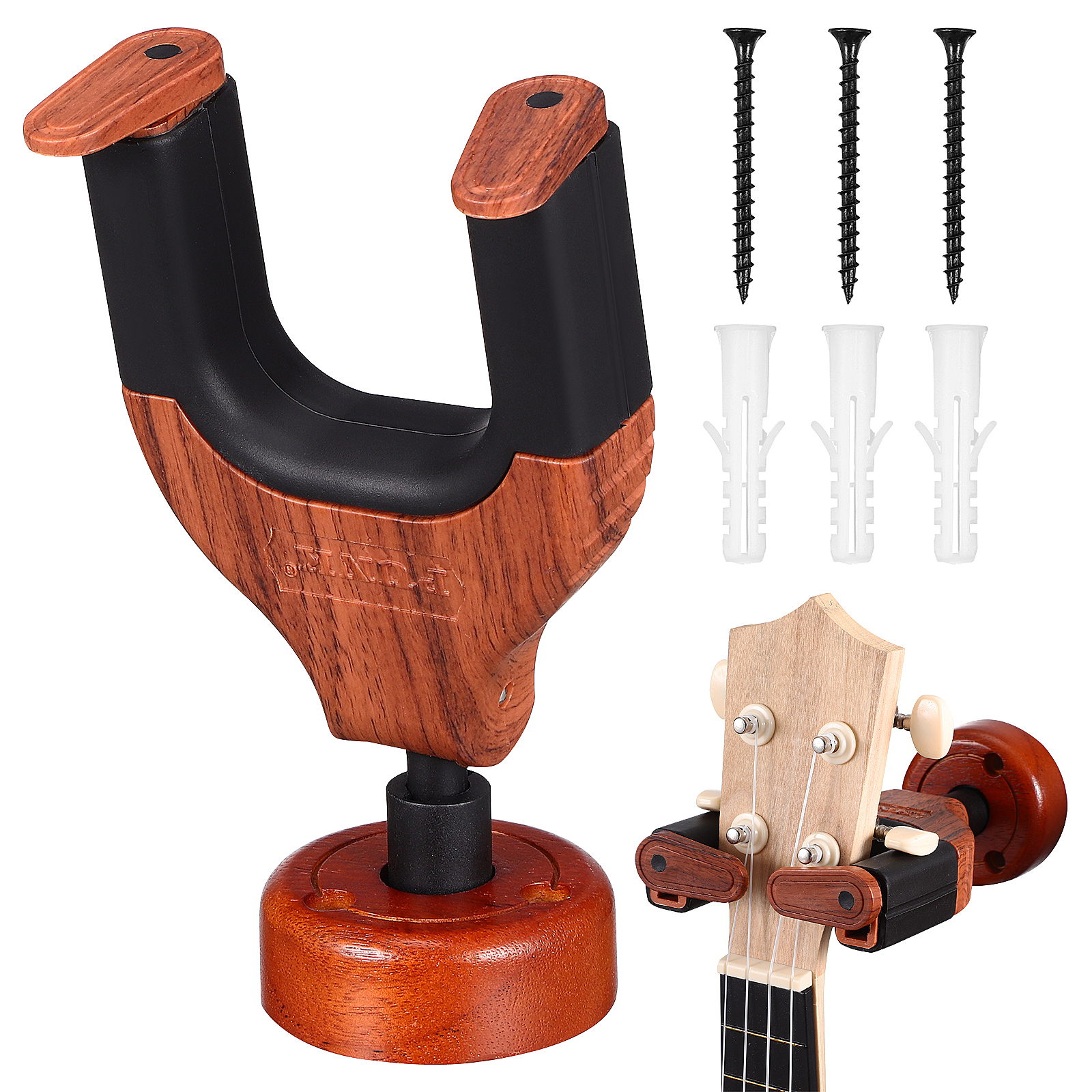 Bass Guitar Wall Mount Hanging Rack Accessories Hook Color Plastic