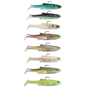 Bass Mafia Dangerous 6 inch Swimbait Shallow Runner Chartreuse Blue Fishing Lure