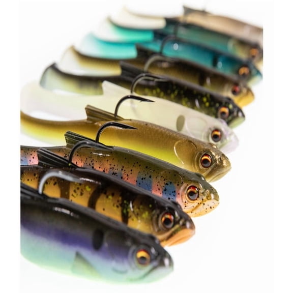 Bass Mafia Loaded Daingerous Swimbait Shallow Runner 5" Blackback Shad