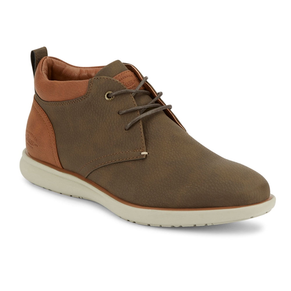 Bass Mens Benton Tumbled WX Casual Sneaker Boot - Walmart.com