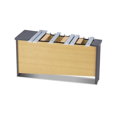 Bass Metallophone with Chromatic Add-On Mallets